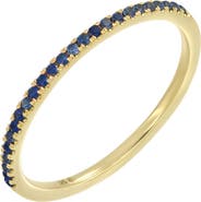 Bony Levy Stackable Sapphire Ring