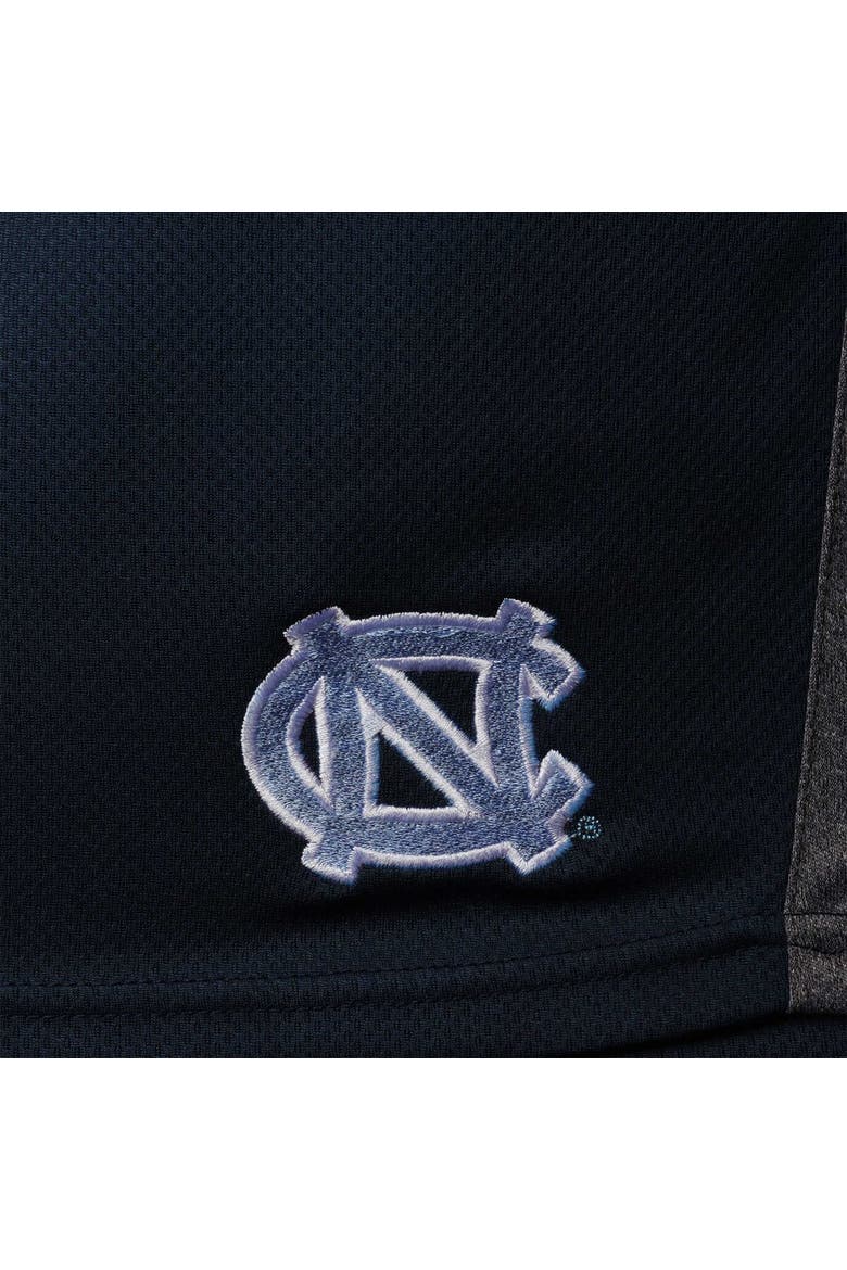 Men's Navy North Carolina Tar Heels Big & Tall Textured Shorts, Alternate, color, Navy