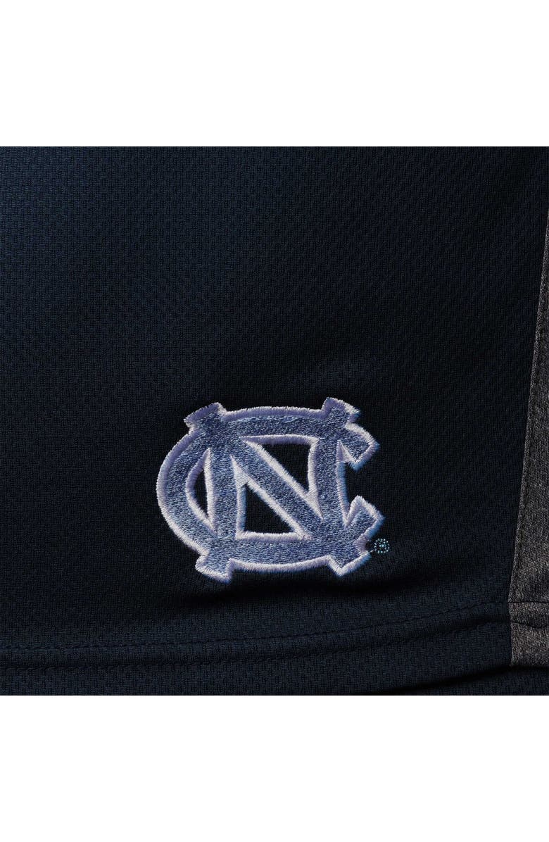 PROFILE Men's Navy North Carolina Tar Heels Big & Tall Textured Shorts, Alternate, color, 