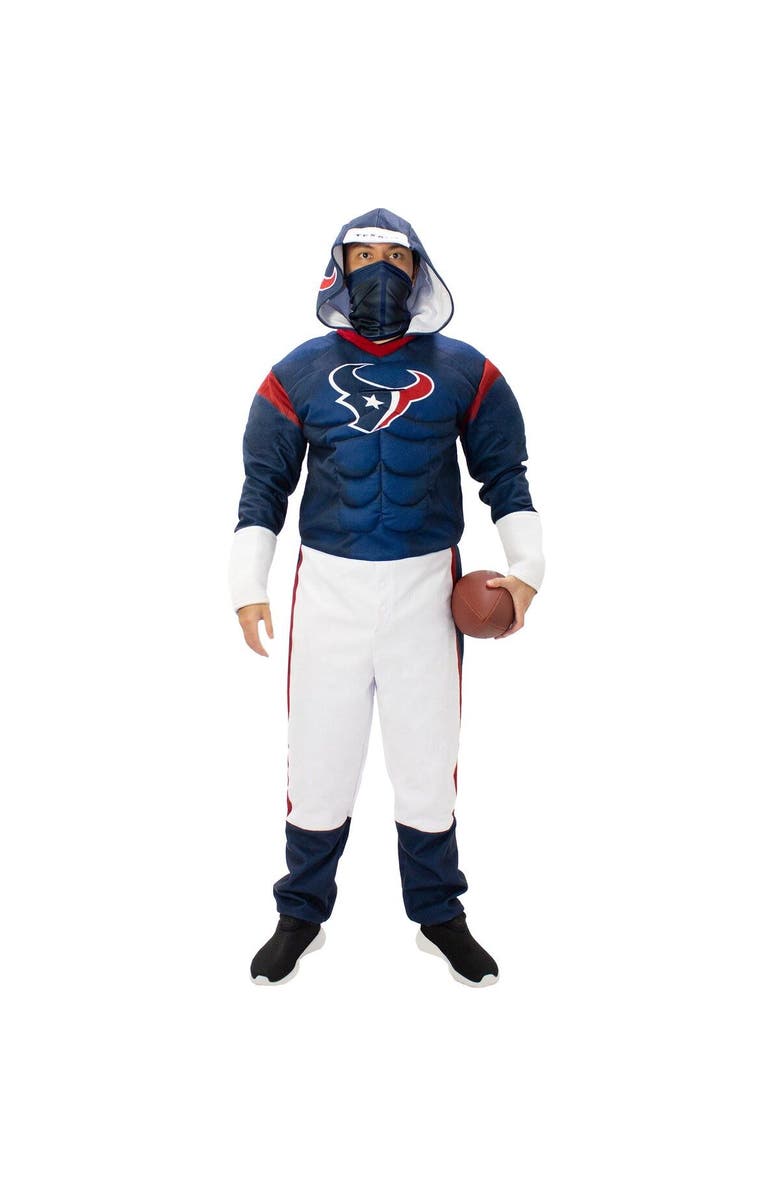 JERRY LEIGH Men's Navy Houston Texans Game Day Costume, Main, color, Navy