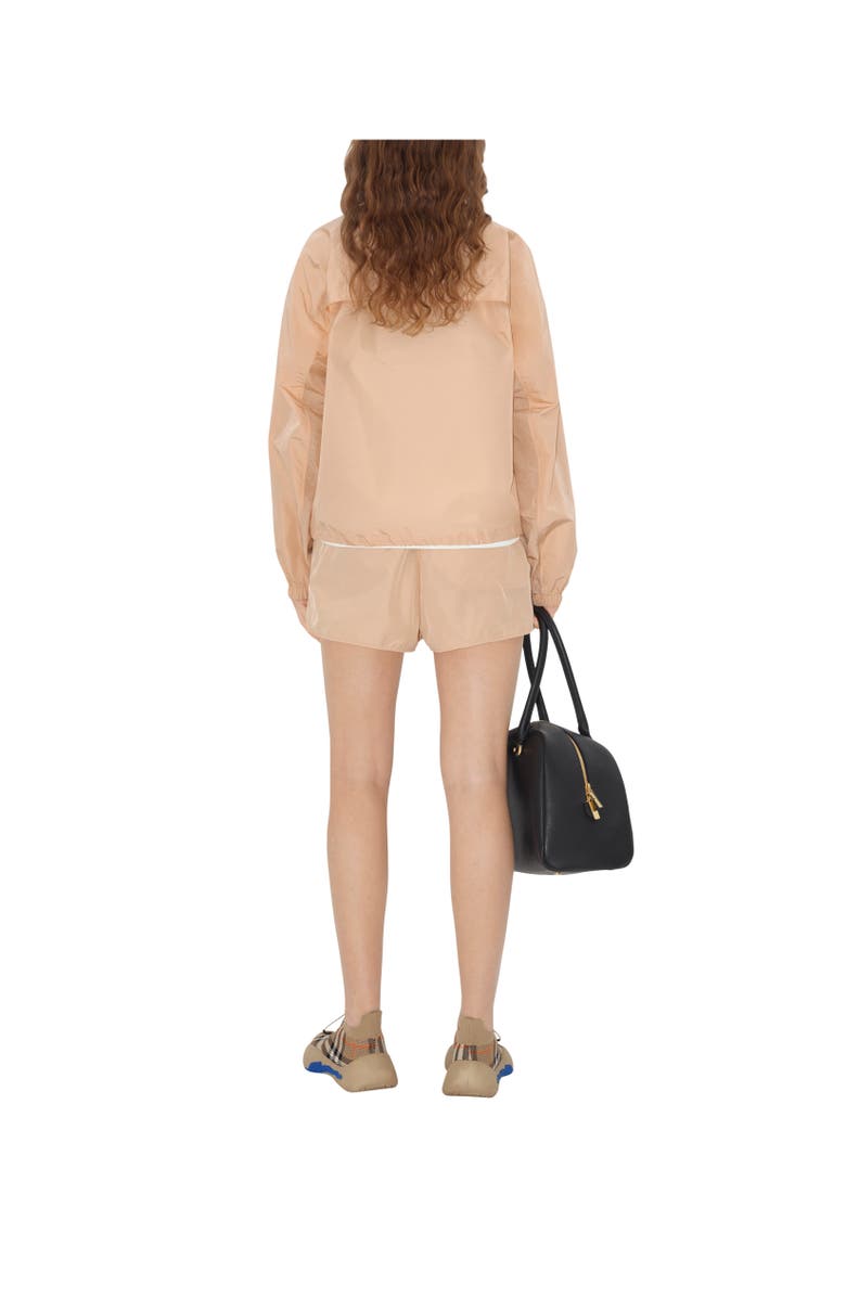 Burberry Nylon Cotton Jacket, Alternate, color, Teacup