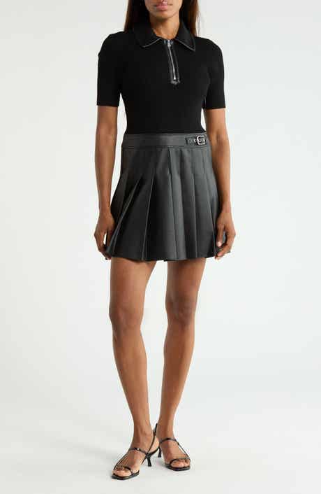 Linnie Mixed Media Minidress