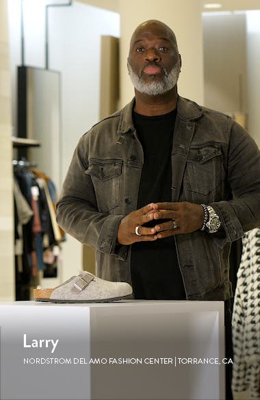 Birkenstock Boston Wool Felt Clog (Men) Nordstrom