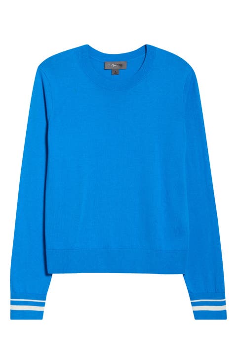 Cooling Cotton Blend Golf Sweater