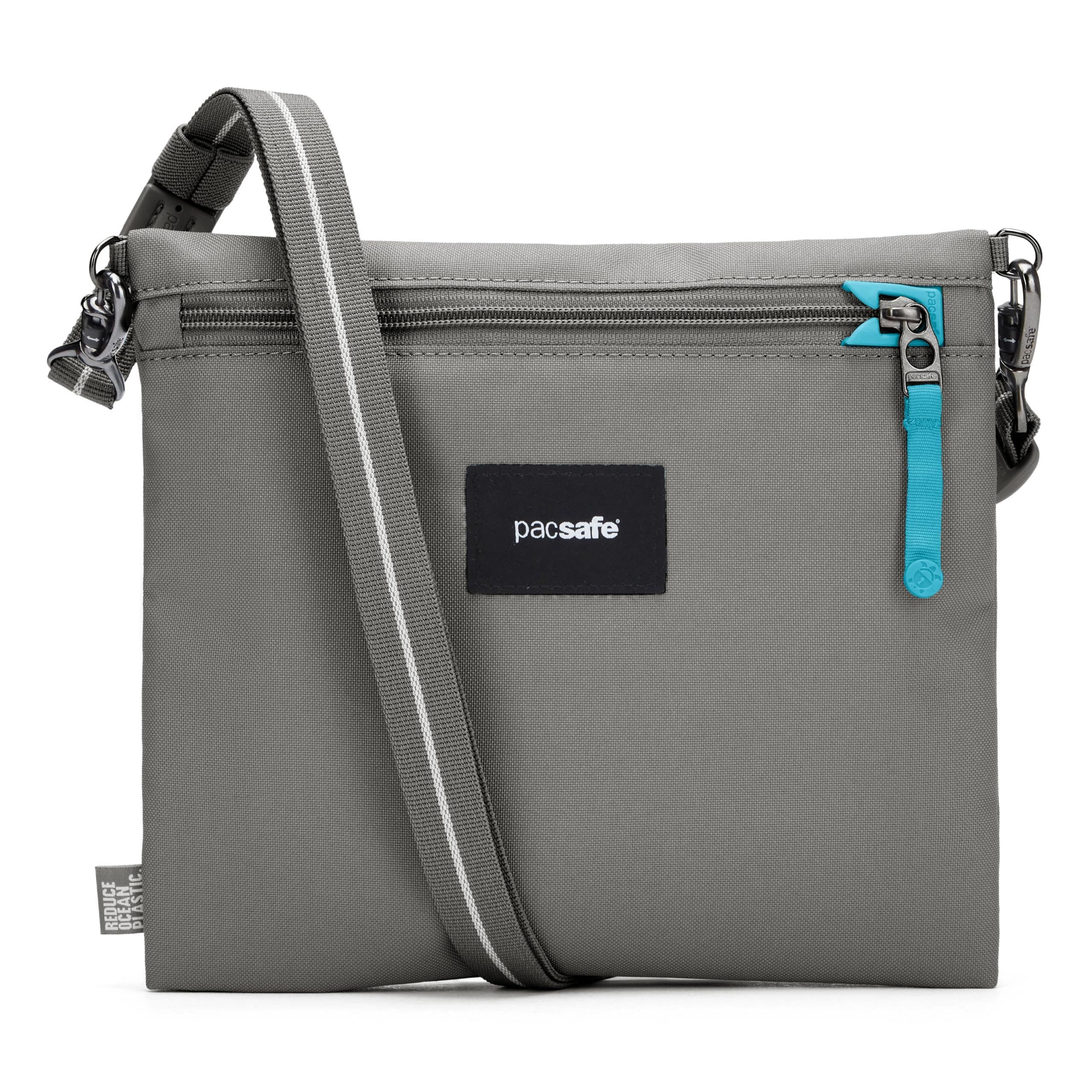 PACSAFE GO Crossbody Pouch, Main, color, Stone
