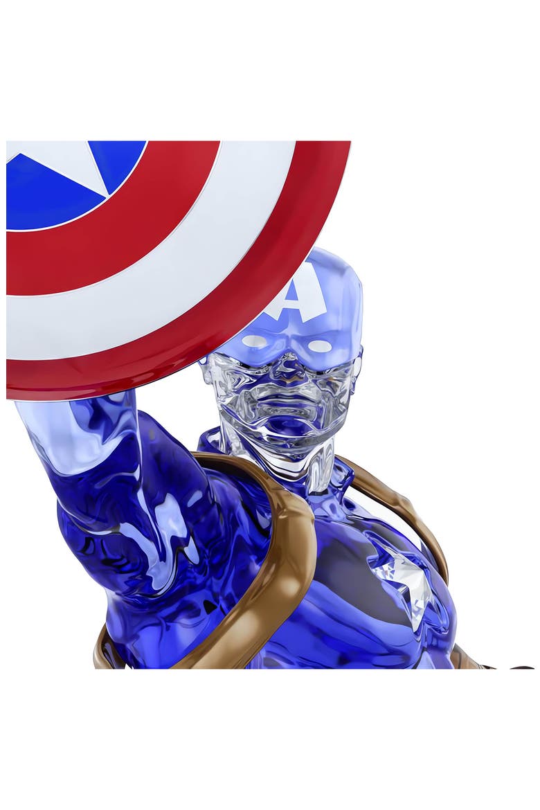 Marvel Captain America Crystal Figurine, Alternate, color, MULTI