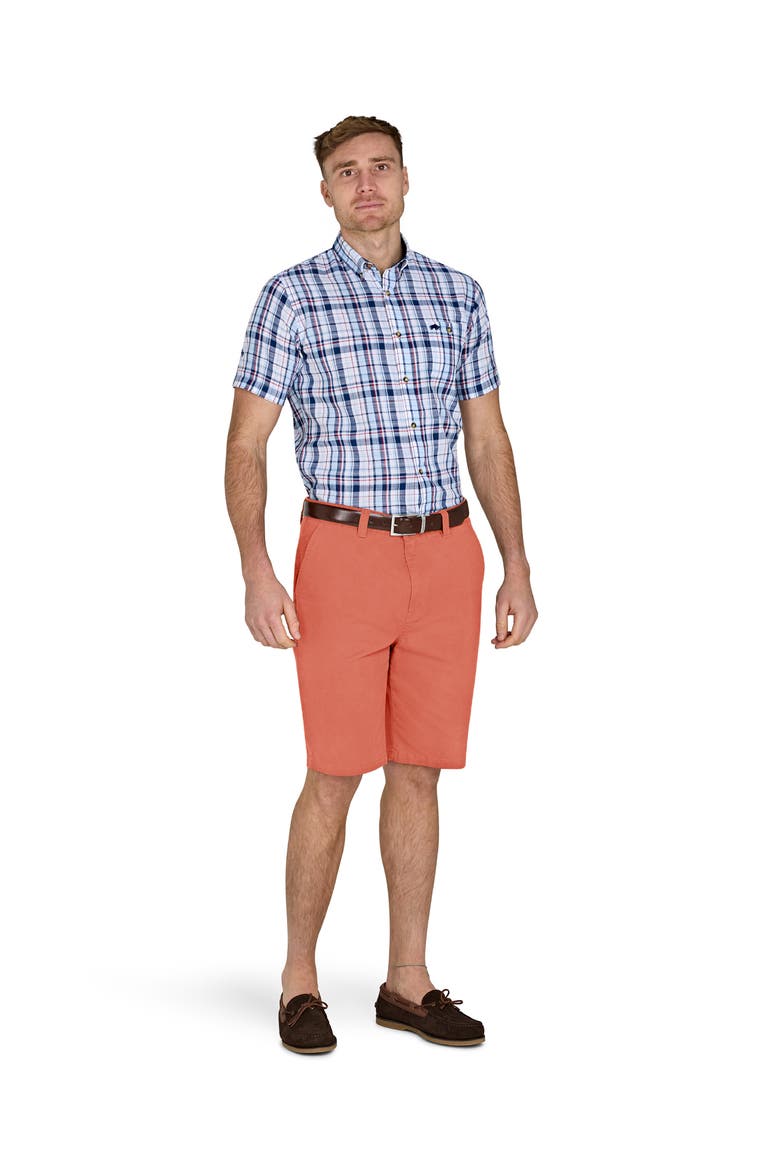 Classic Chino Shorts, Alternate, color, Coral