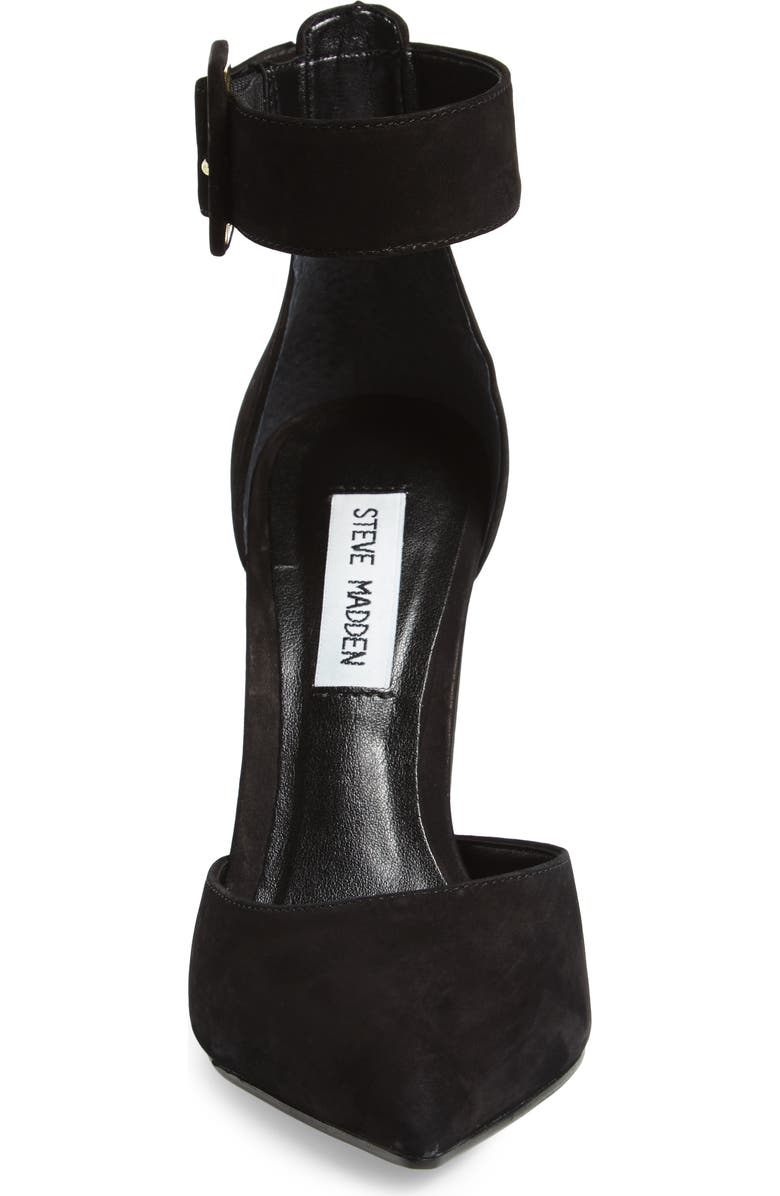 Steve Madden Posted Ankle Strap Pump, Alternate, color,