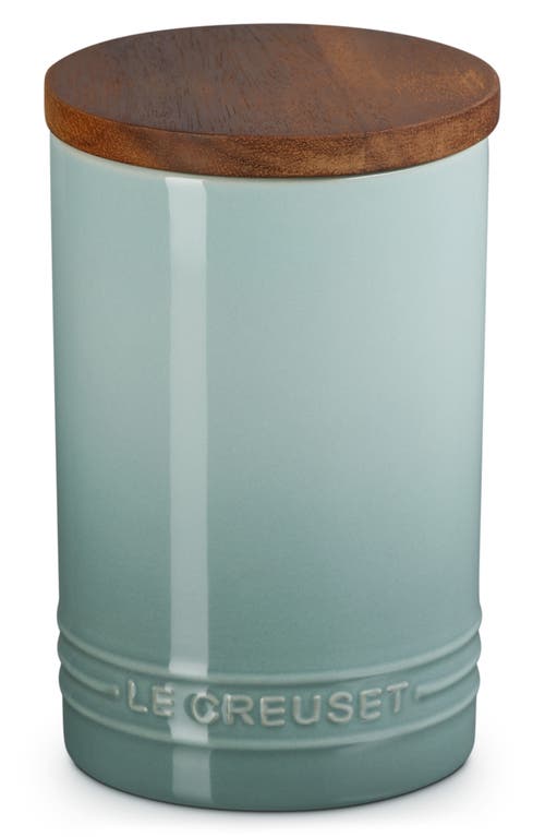 Le Creuset Signature Stoneware 26-ounce Storage Canister In Sea Salt
