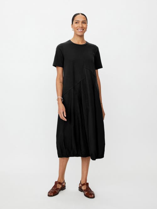Masai Copenhagen Manaholin Short Sleeve Midi Dress in Black at Nordstrom, Size Medium