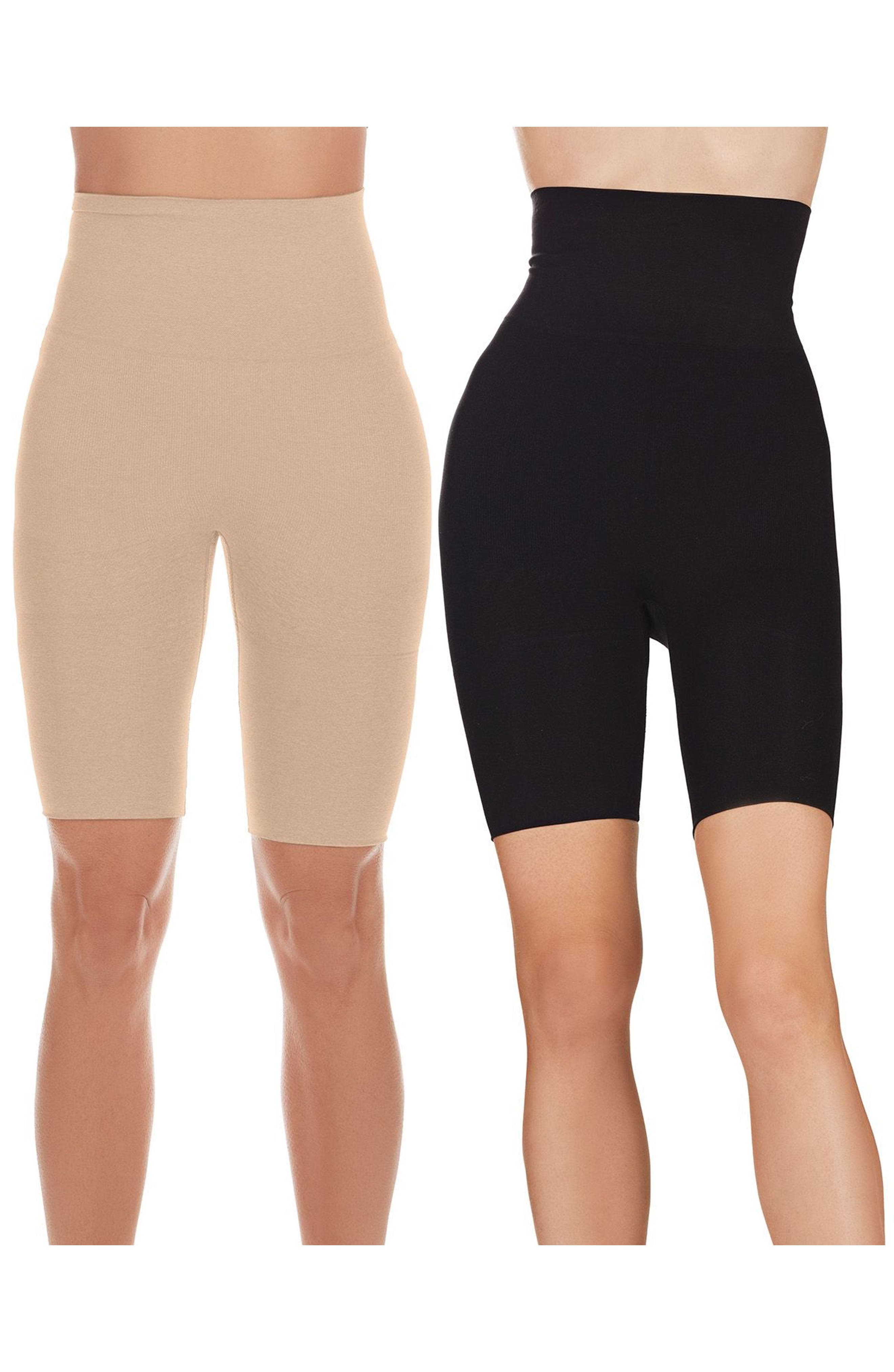 MeMoi High Waist 2-Pack Shaping Shorts