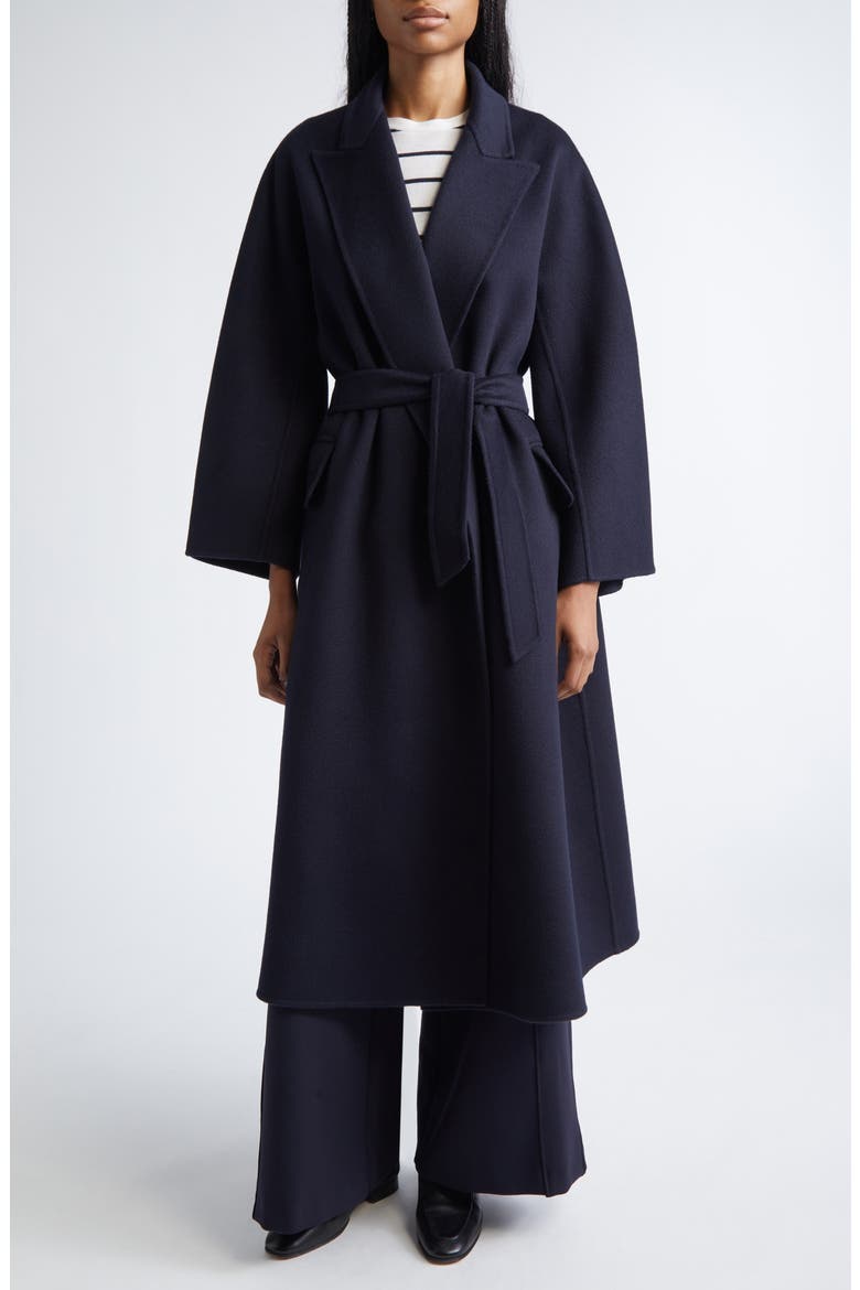 Cesto Virgin Wool Longline Coat, Main, color, ULTRAMARINE