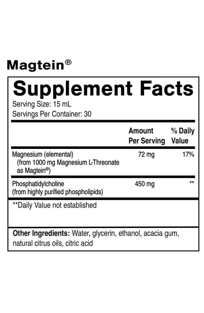 Quicksilver Scientific Liposomal Magtein Magnesium L-Threonate Supplement, Alternate, color, 