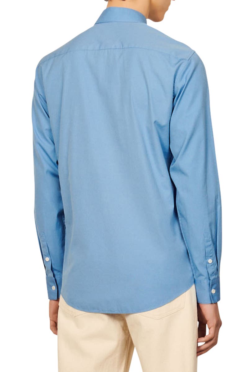 SANDRO Regular Fit Button-Up Sport Shirt, Alternate, color,