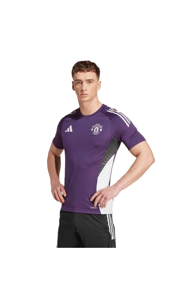 adidas Men's adidas Purple Manchester United 2025/26 AEROREADY Training Jersey, Main, color, Purple