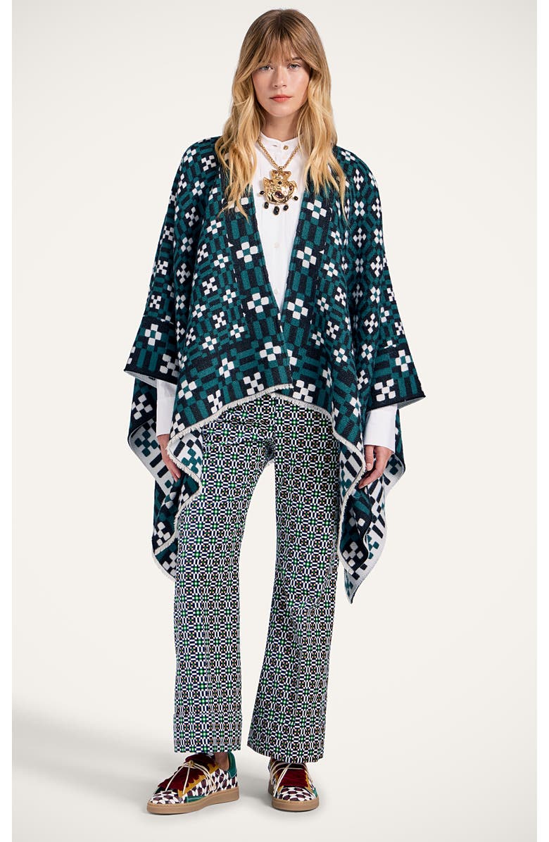 La DoubleJ Soul Poncho, Main, color, Byte Placée Green