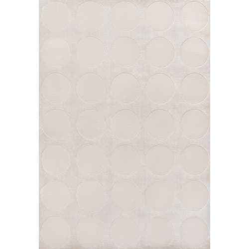 JONATHAN Y JONATHAN Y ADRIAN MODERN GEOMETRIC CIRCLE DOT HIGH-LOW AREA RUG 