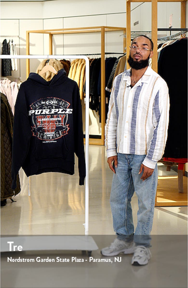 Oversize Fleece Graphic Hoodie, sales video thumbnail