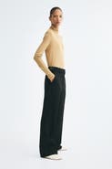 H&M Straight-Leg Twill Pants
