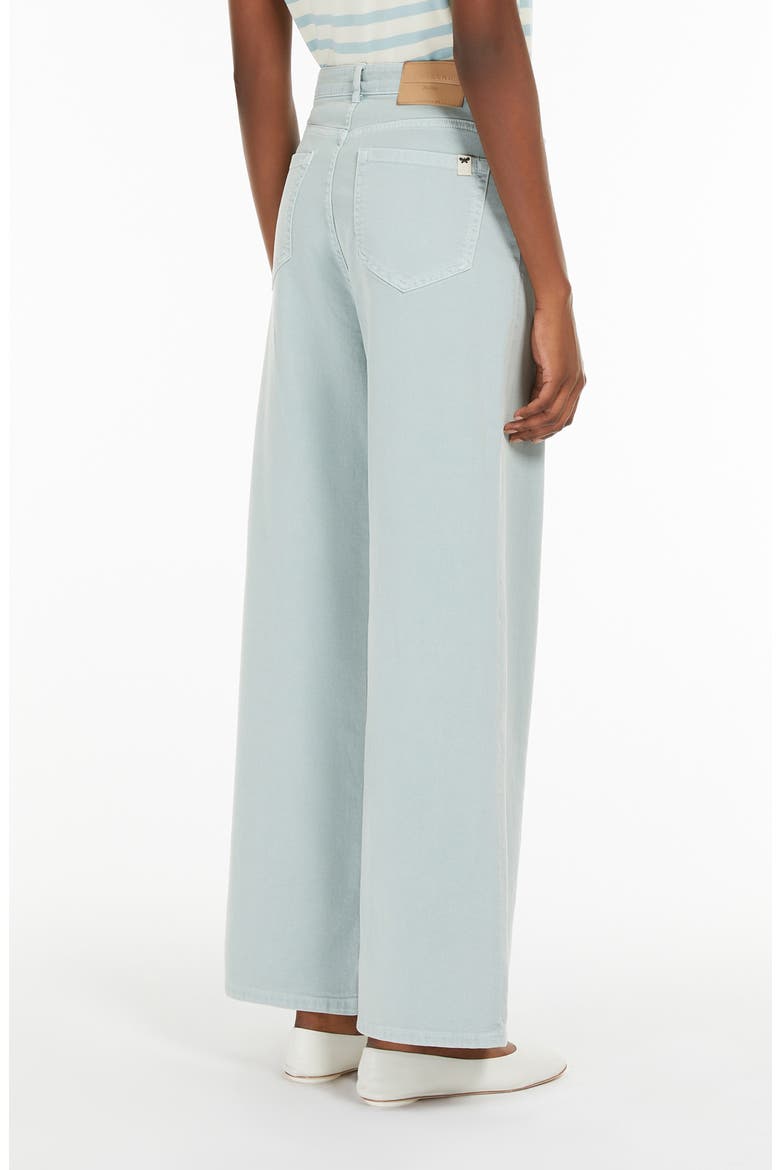 Medina Wide Leg Jeans, Alternate, color, PASTEL GREEN