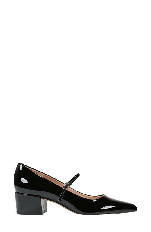 Marc Fisher Ltd Luccie Womens Block Heel Manmade Mary Jane Heels In Black