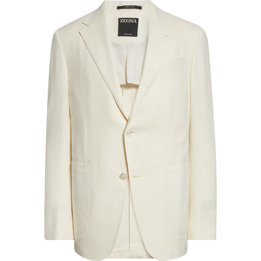 ZEGNA ZEGNA OASI LINEN SPORT COAT