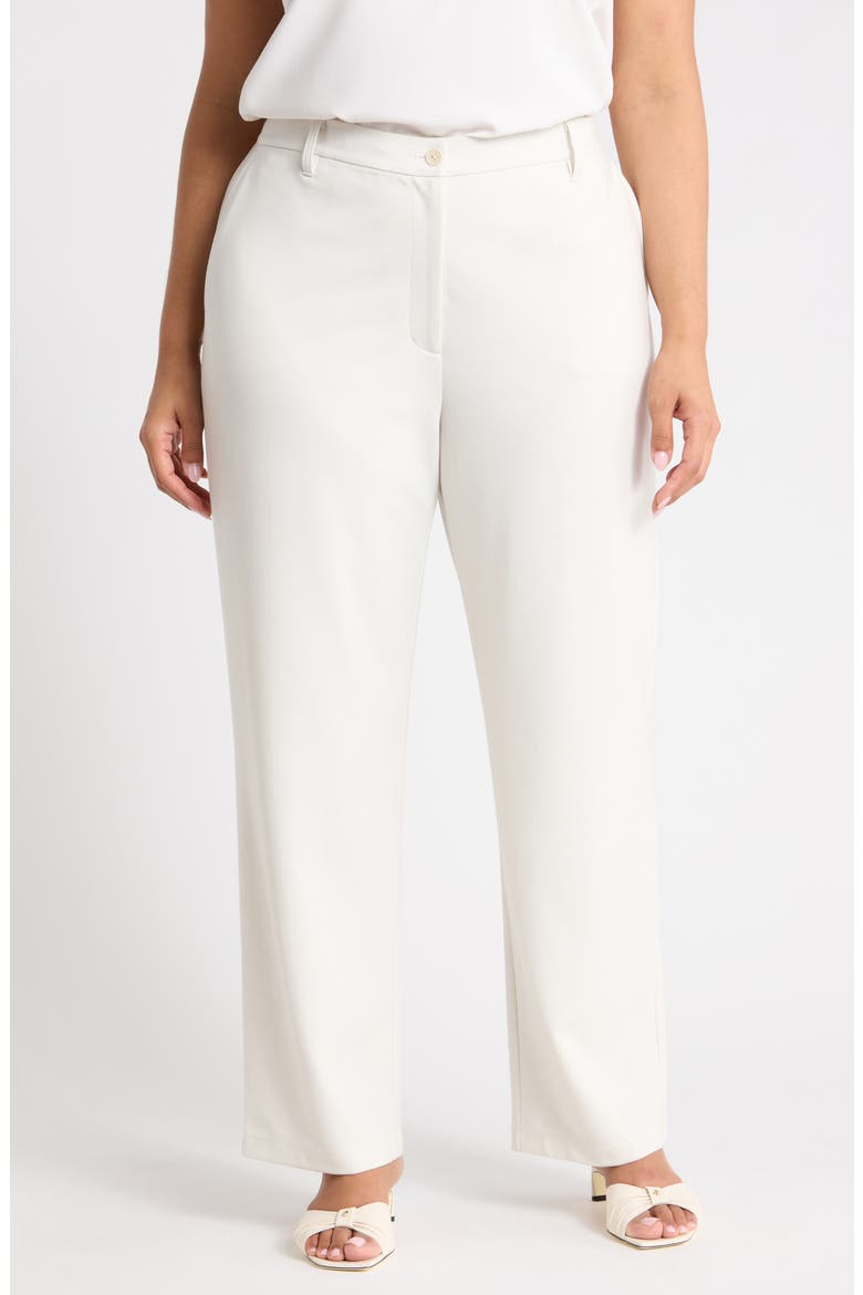 HIGH WAISTED STRAIGHT F/L TROU, Main, color, PLASTER