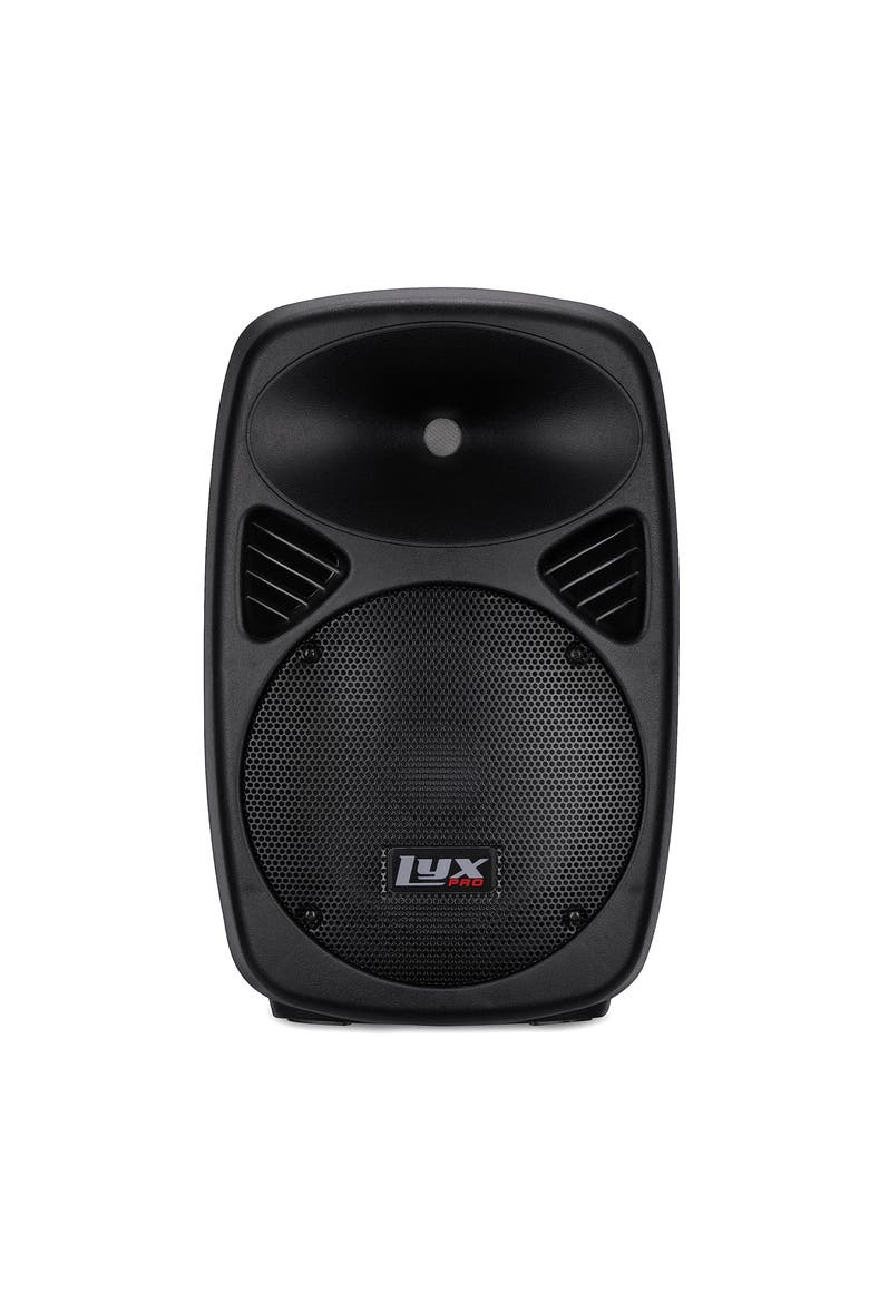 Portable PA Speaker Powered, PA System with Equalizer SD Slot & Built-in Bluetooth, Main, color, Black