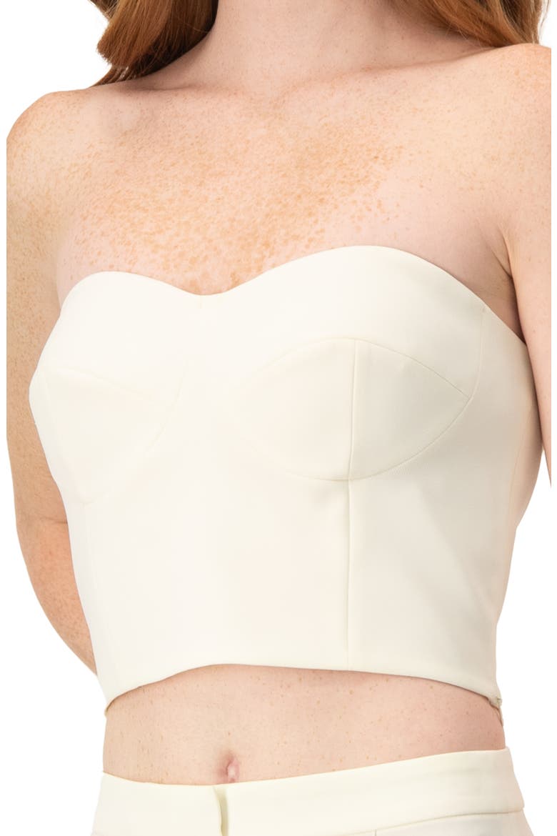 Solid Natural Tube Crop Top, Main, color, Natural