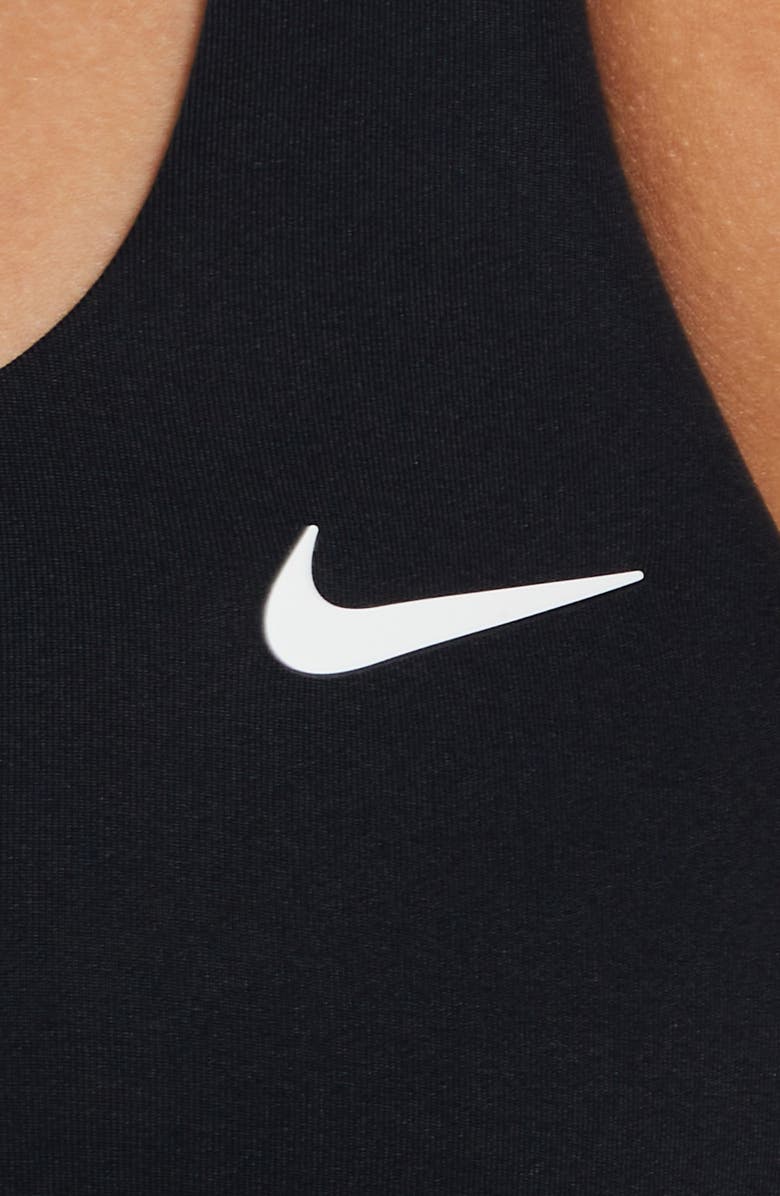 Nike Square Neck Tankini Bikini Top, Alternate, color,