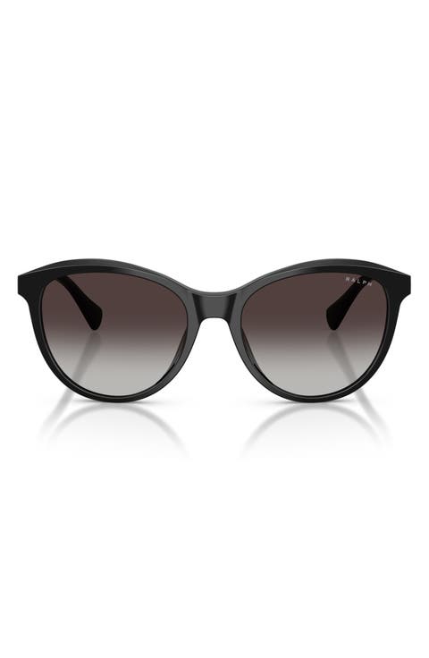 54mm Gradient Round Sunglasses