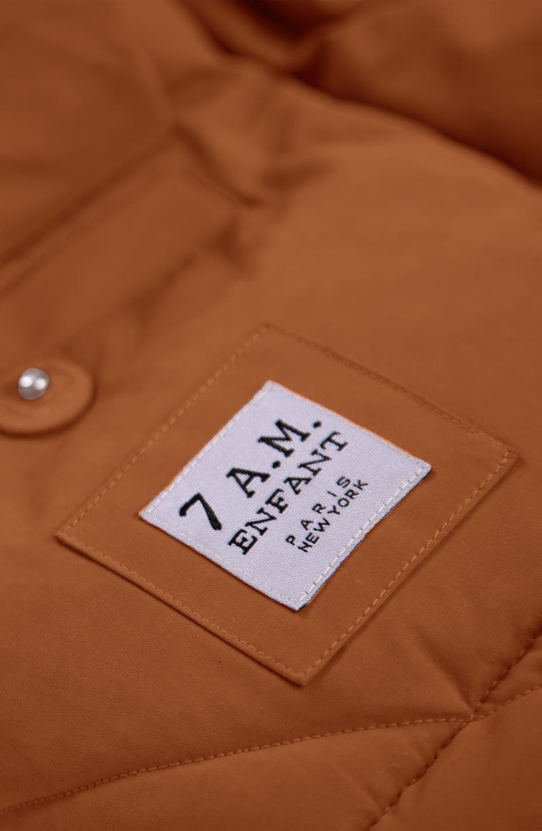 7 A.M. Enfant 212 evolution<sup>®</sup> Extendable Stroller & Car Seat Waterproof Footmuff, Alternate, color, Spice Quilted