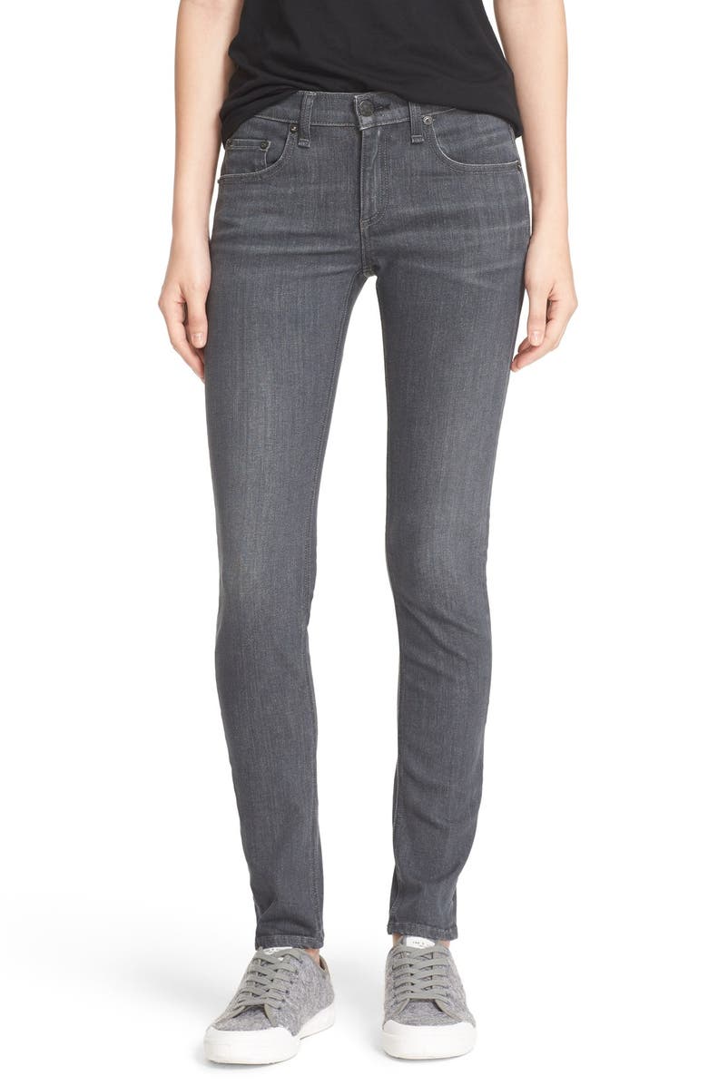 rag & bone/JEAN Skinny Jeans, Main, color, 
