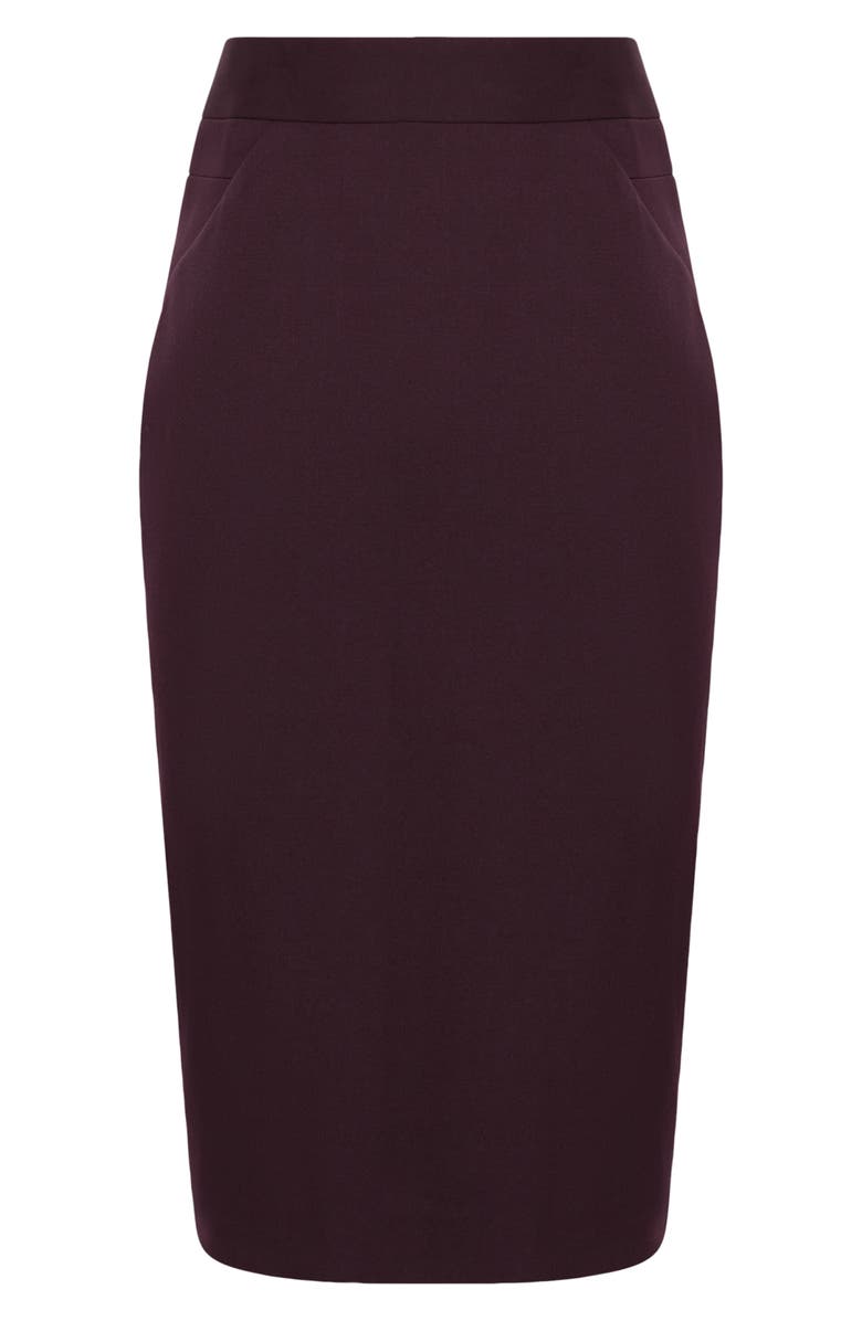 Reiss Flora Wool Blend Pencil Skirt, Alternate, color, 