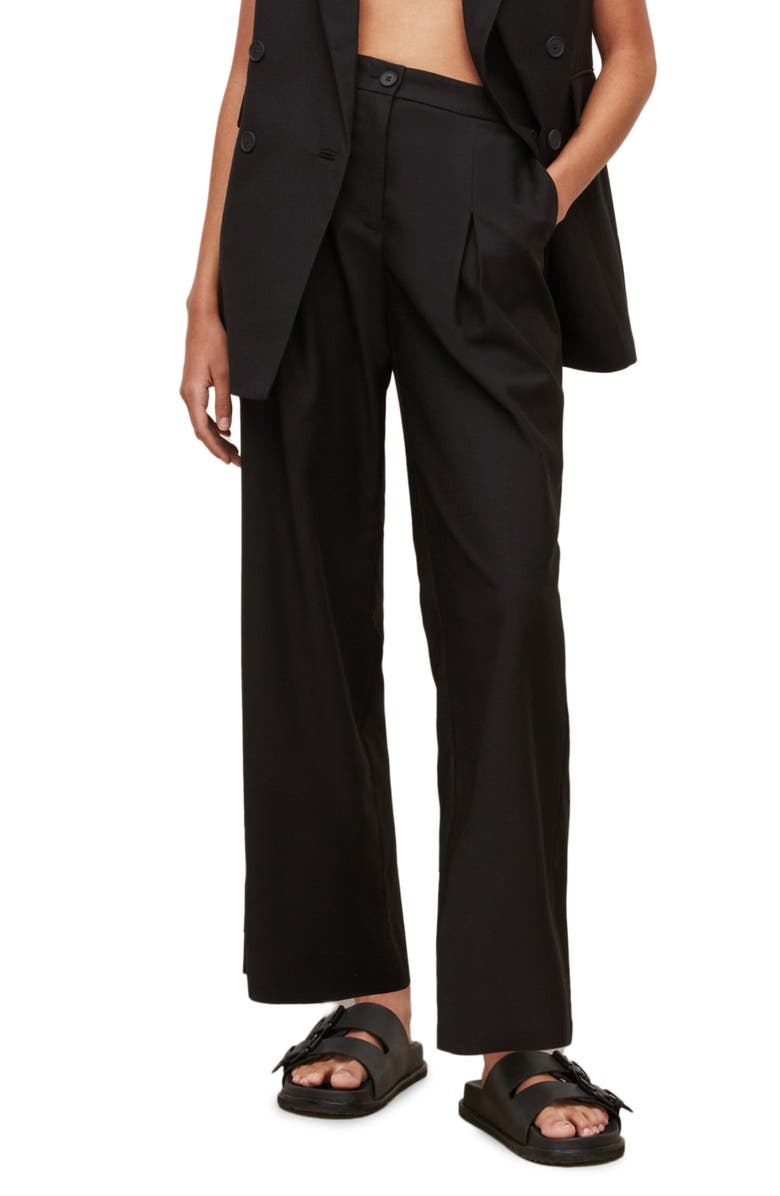 AllSaints Hanah Trousers, Main, color, 
