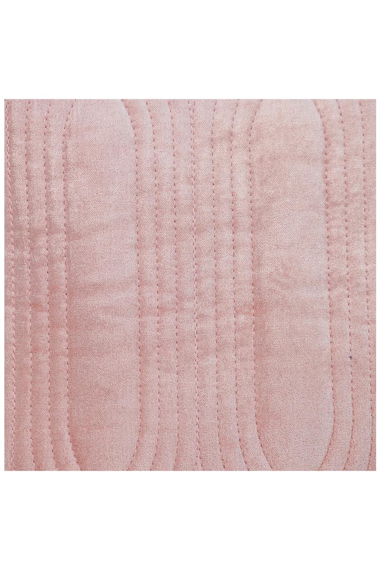 Iphis Topstitched Throw Pillow, Alternate, color, PINK