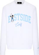 Eastside Golf Luxe Fleece Logo Appliqué Crewneck Sweatshirt