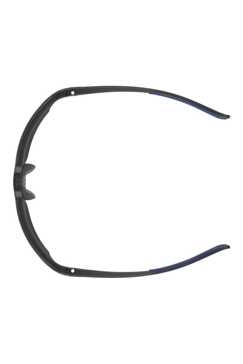 70mm Polarized Oversize Sport Sunglasses, Alternate, color, GREY