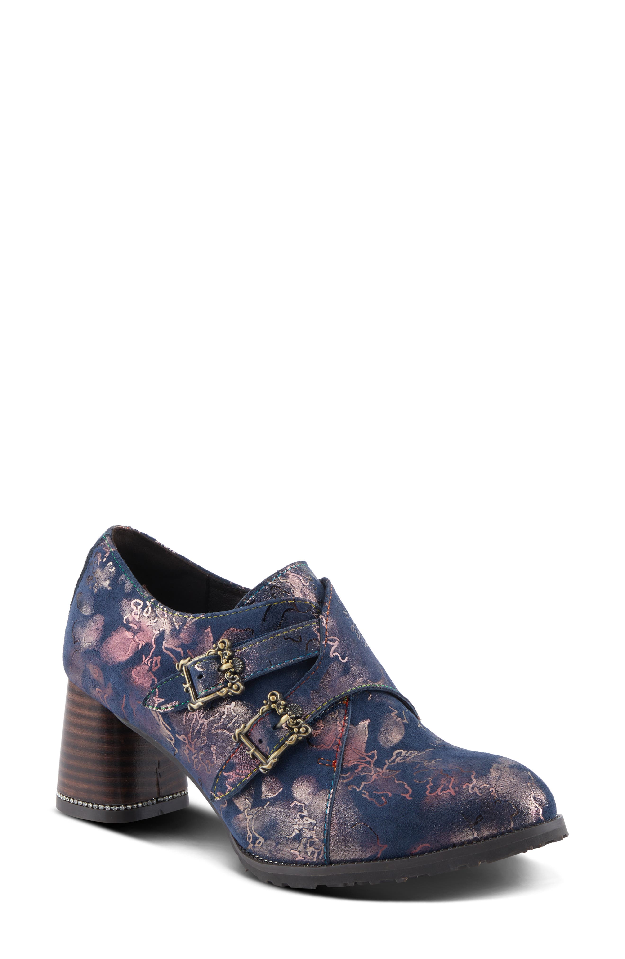 L
Artiste by Spring Step Maisiana Pump, Main, color, Navy Multi