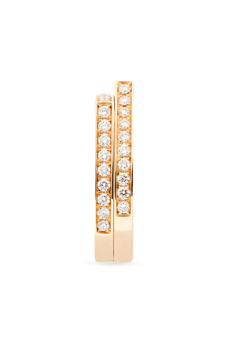 Antifer 2-Row Diamond Pavé Ring, Alternate, color, ROSE GOLD