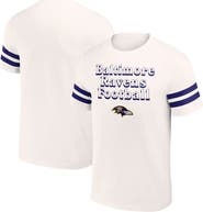 NFL X DARIUS RUCKER Men's NFL x Darius Rucker Collection by Fanatics Cream Baltimore Ravens Vintage T-Shirt