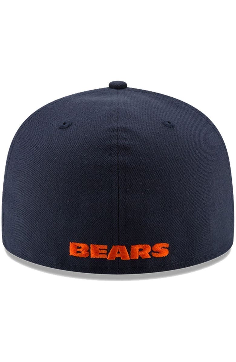 New Era Men's New Era Navy Chicago Bears Team Basic 59FIFTY Fitted Hat, Alternate, color, 