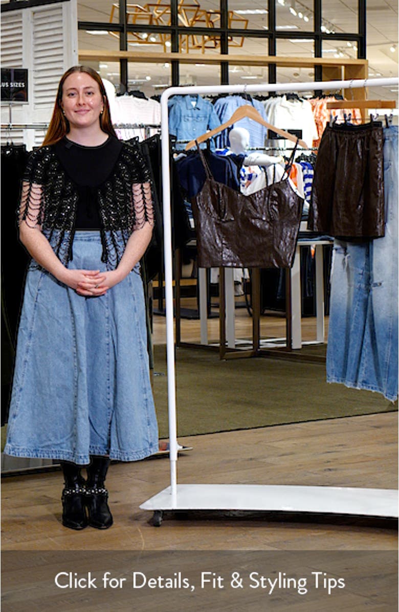 Estella Faux Leather Camisole, sales video thumbnail