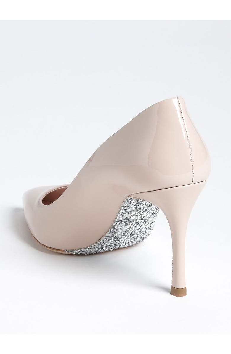 Miu Miu Glitter Sole Pointy Toe Pump, Alternate, color,