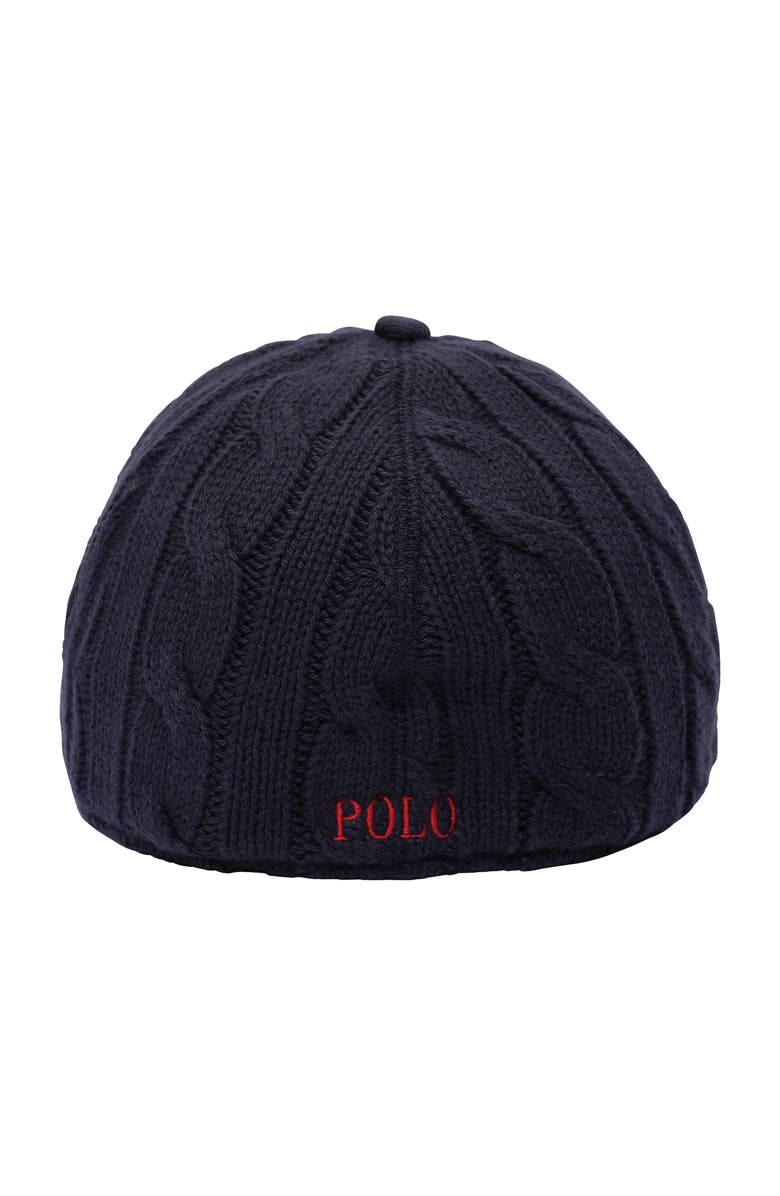 Polo Ralph Lauren Classic Cable Cap, Alternate, color, Navy