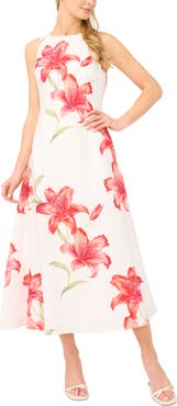 Ted Baker Mina Print Sleeveless Maxi Dress