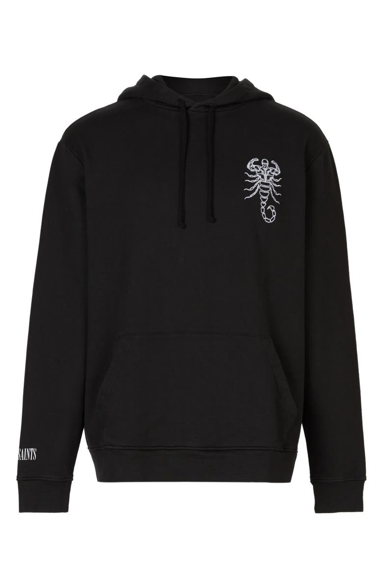 AllSaints Skorpions Hoodie, Alternate, color, 