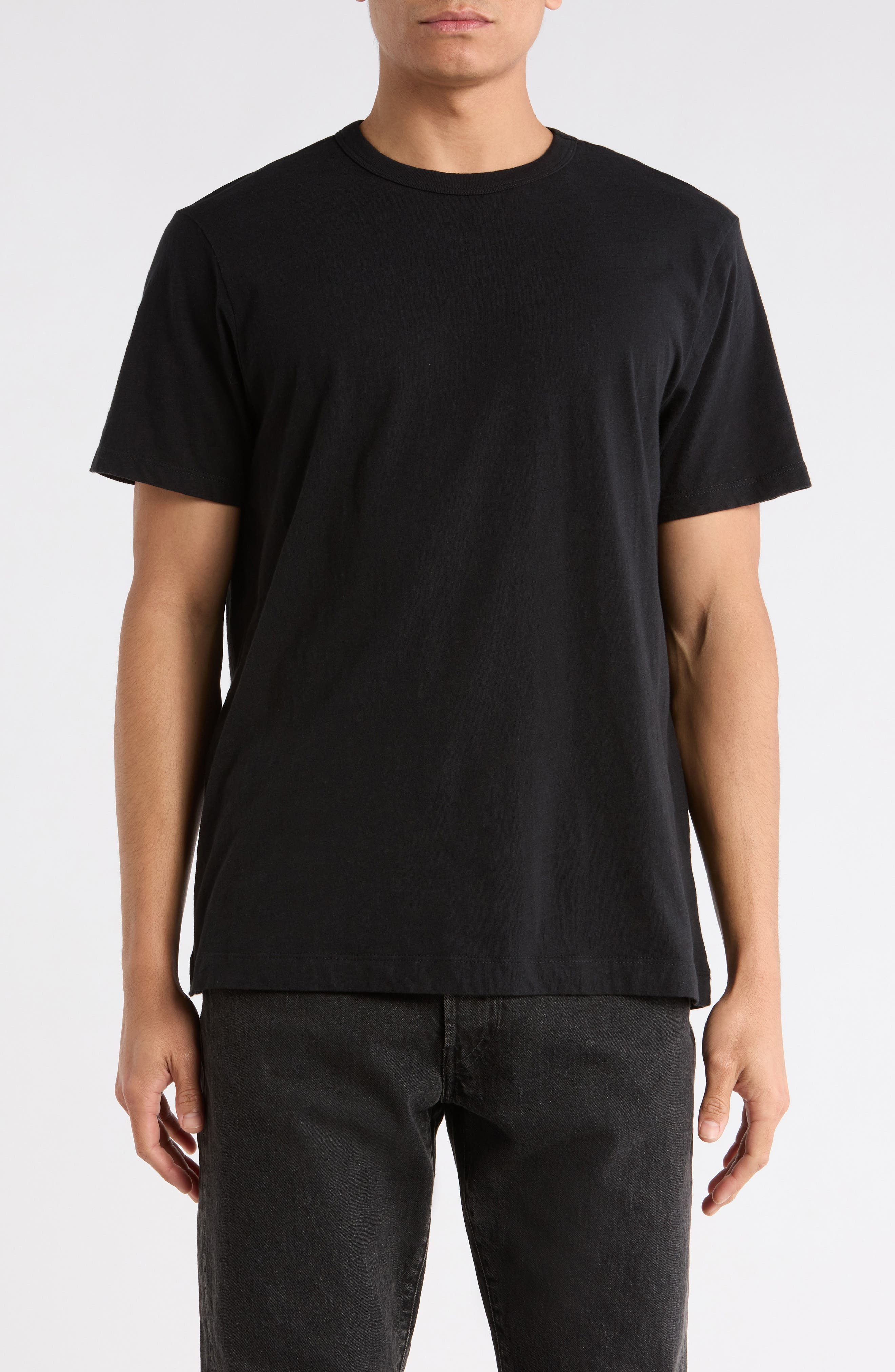 BUCK MASON Classic Slubbed Cotton T-Shirt