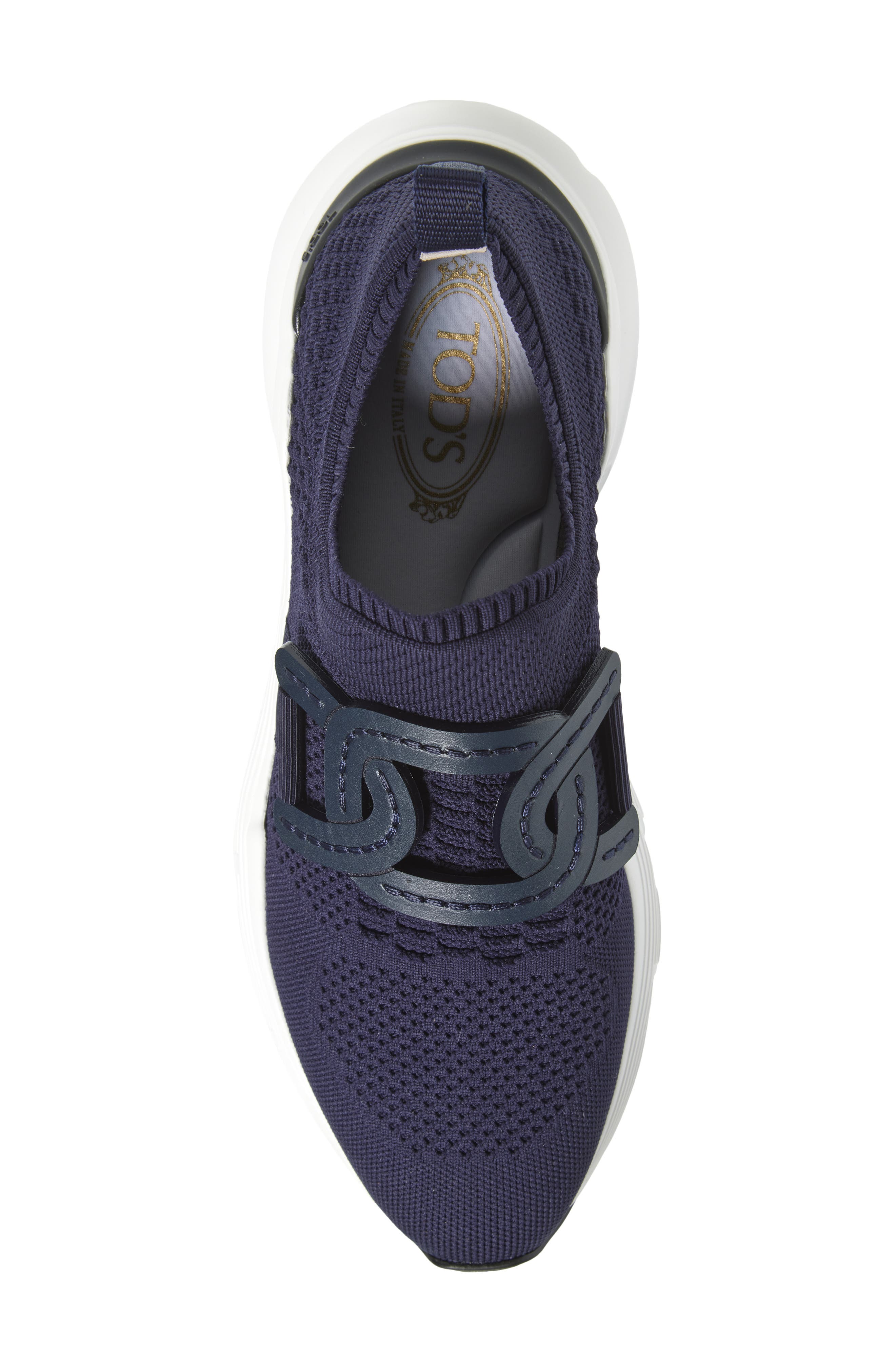 Tod's Sport Run Slip-On Sneaker, Alternate, color, Galassia Scuro