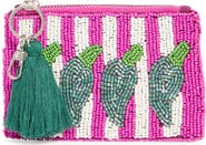Collection XIIX Pepper Beaded Coin Pouch